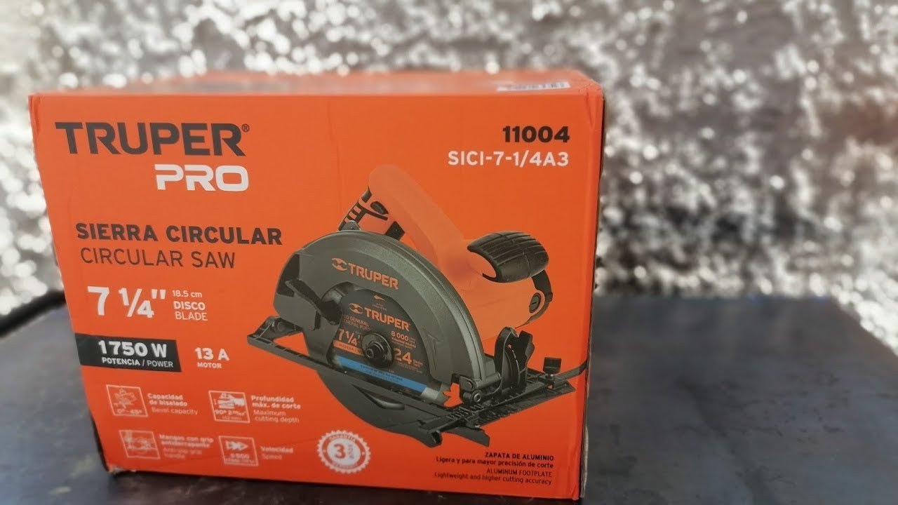 Sierra Circular Truper SICI 7 1/4