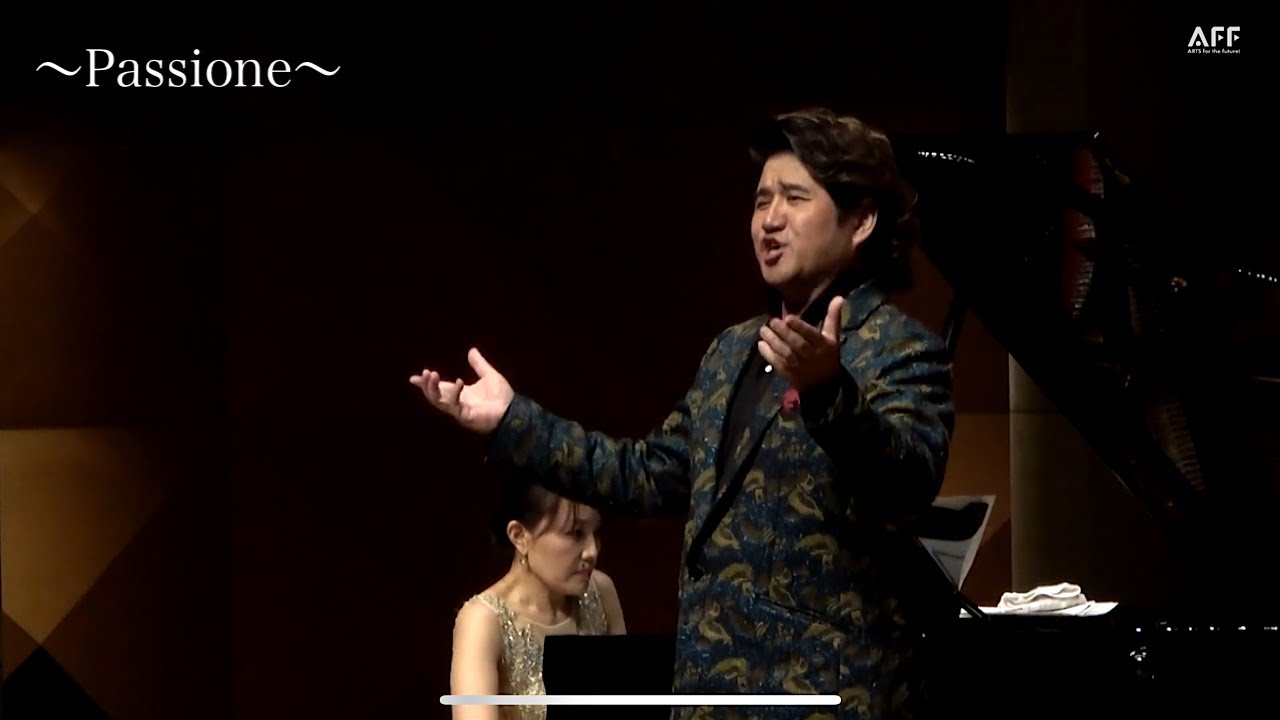 Passione 〜情熱〜　Ten. 笛田博昭 Hiroaki Fueda　Pf. 赤星裕子 Yuko Akahoshi