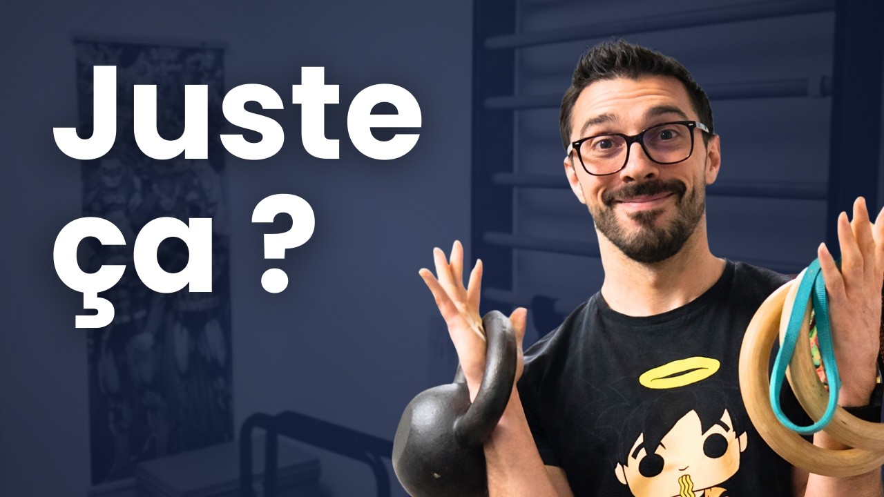 Tu n'as PAS besoin d'une salle de sport !