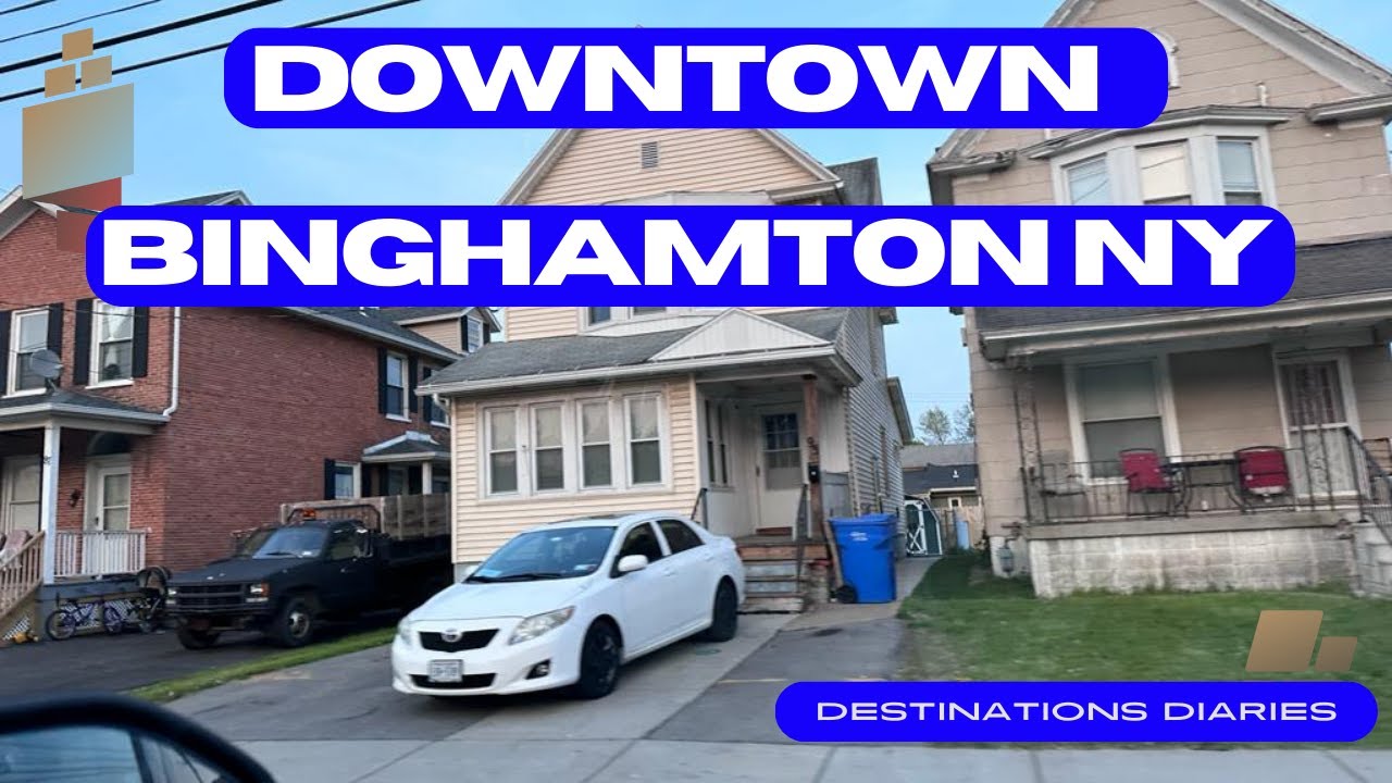 Downtown Binghamton NY 🗽 | #vlog #binghamton  #usa  #downtown