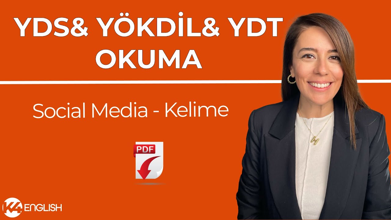 YDS YÖKDİL READING OKUMA 📍📍 KELİME ANALİZİ