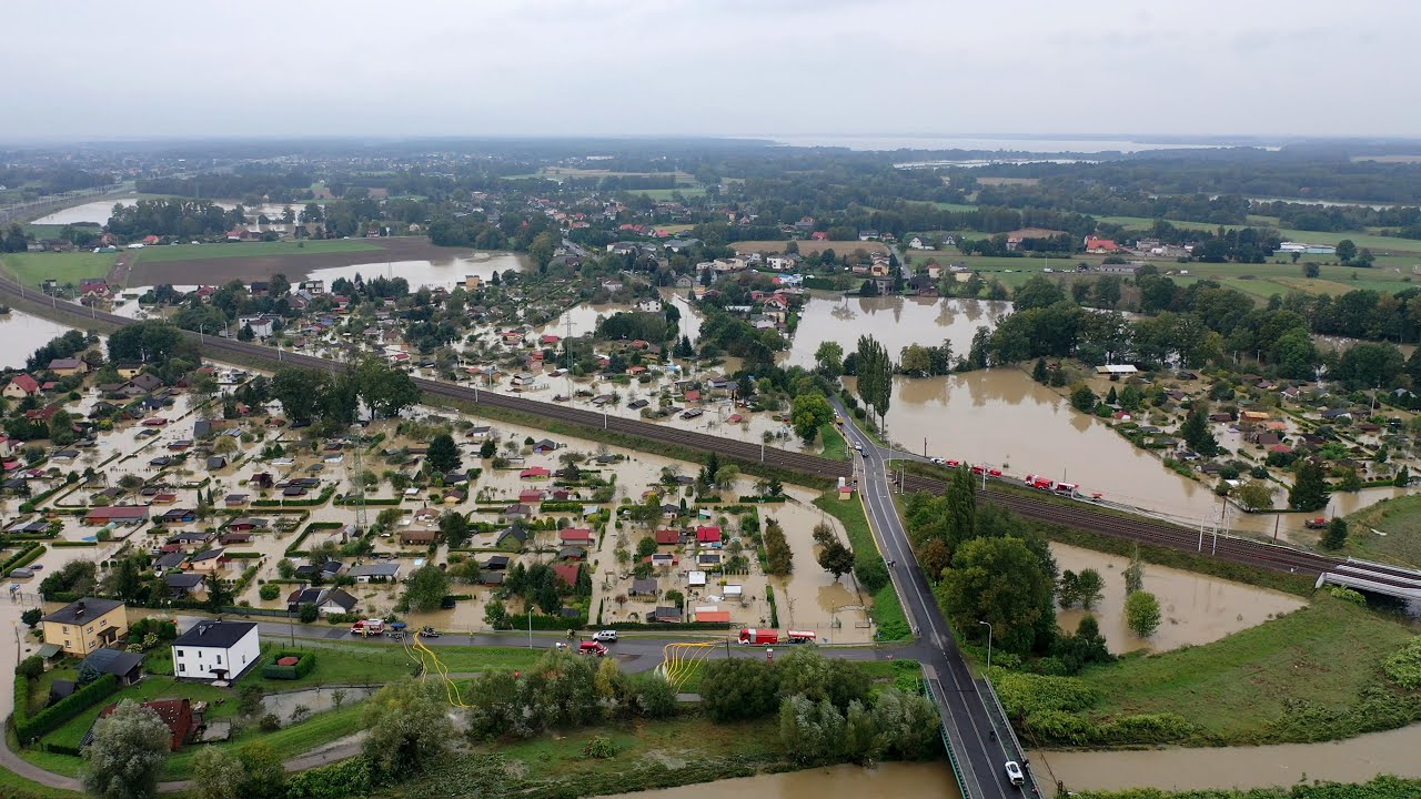 Powódź w powiecie pszczyńskim i gm. Czechowice  - poniedziałek 16.09.2024