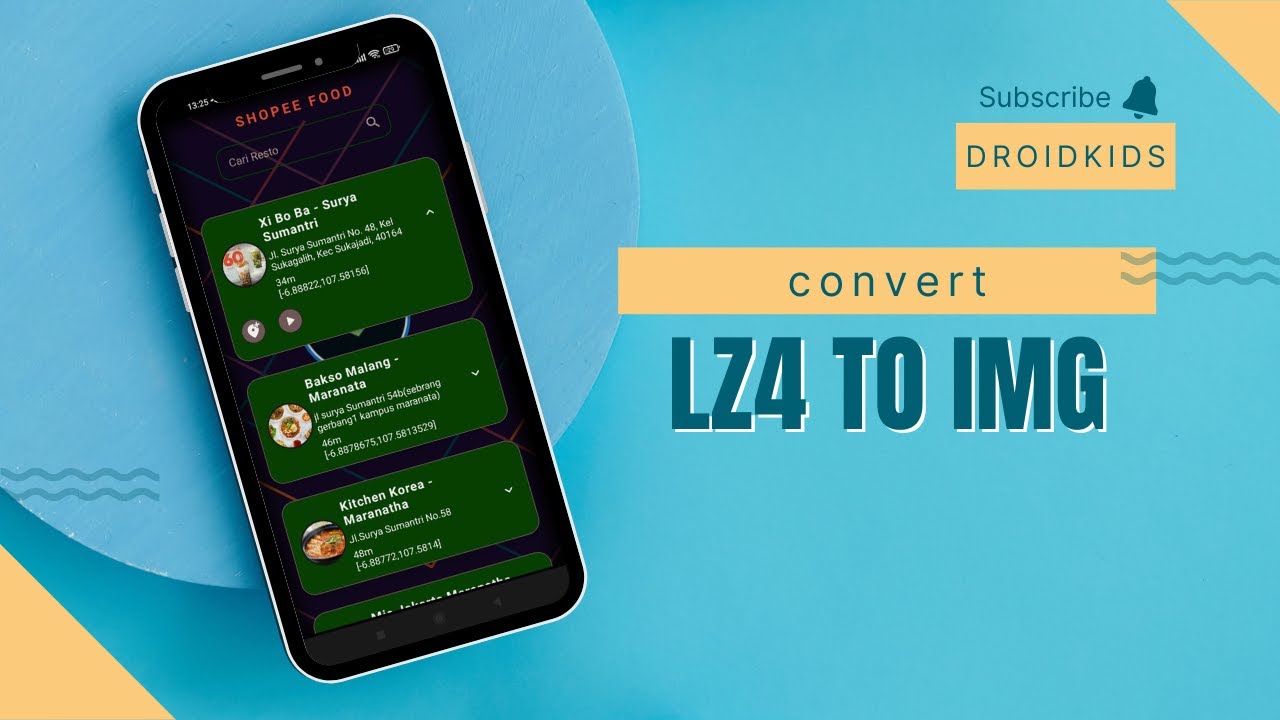 Tutori Cara Rubah File Lz4 Ke Img Untuk Membuat Build Rom Bypass Mock Bisa Untuk Gojek, Grab, Shopee