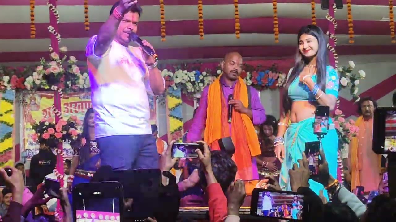 Parmodh premi yadav ka stage show 2026 Holi Milan samaroh 