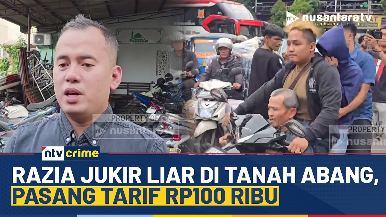 Tarif Parkir “Mencekik” di Tanah Abang, Polisi Turun Gelar Operasi Preman | NTV CRIME