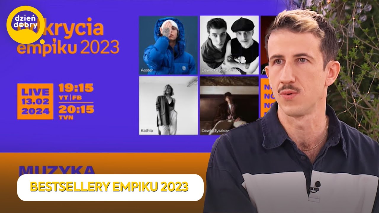 BESTSELLERY EMPIKU 2023 - poznajcie nominacje!  | Dzień Dobry TVN