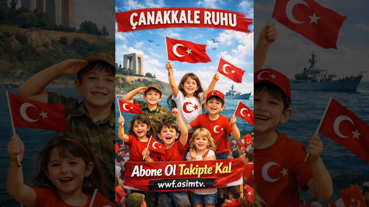 &Ccedil;ANAKKALE T&Uuml;RK&Uuml;S&Uuml; |Kahramanlar #pikivepiri #asimtvminik #keşfet #viral #&ccedil;ocuk #trt&ccedil;ocuk  #&ccedil;anakkale