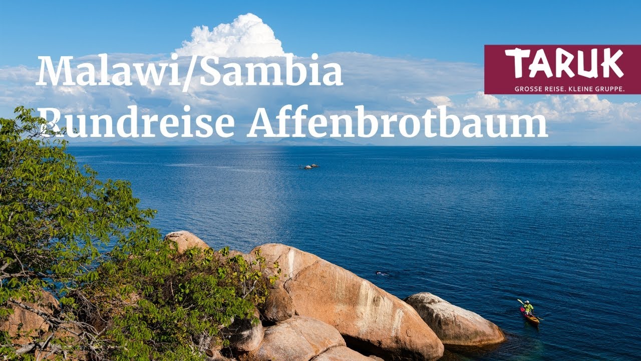 Sambia-Reise: Affenbrotbaum - Malawi See, Tierparadies & Afrikas Ursprünglichkeit | Filmbuch