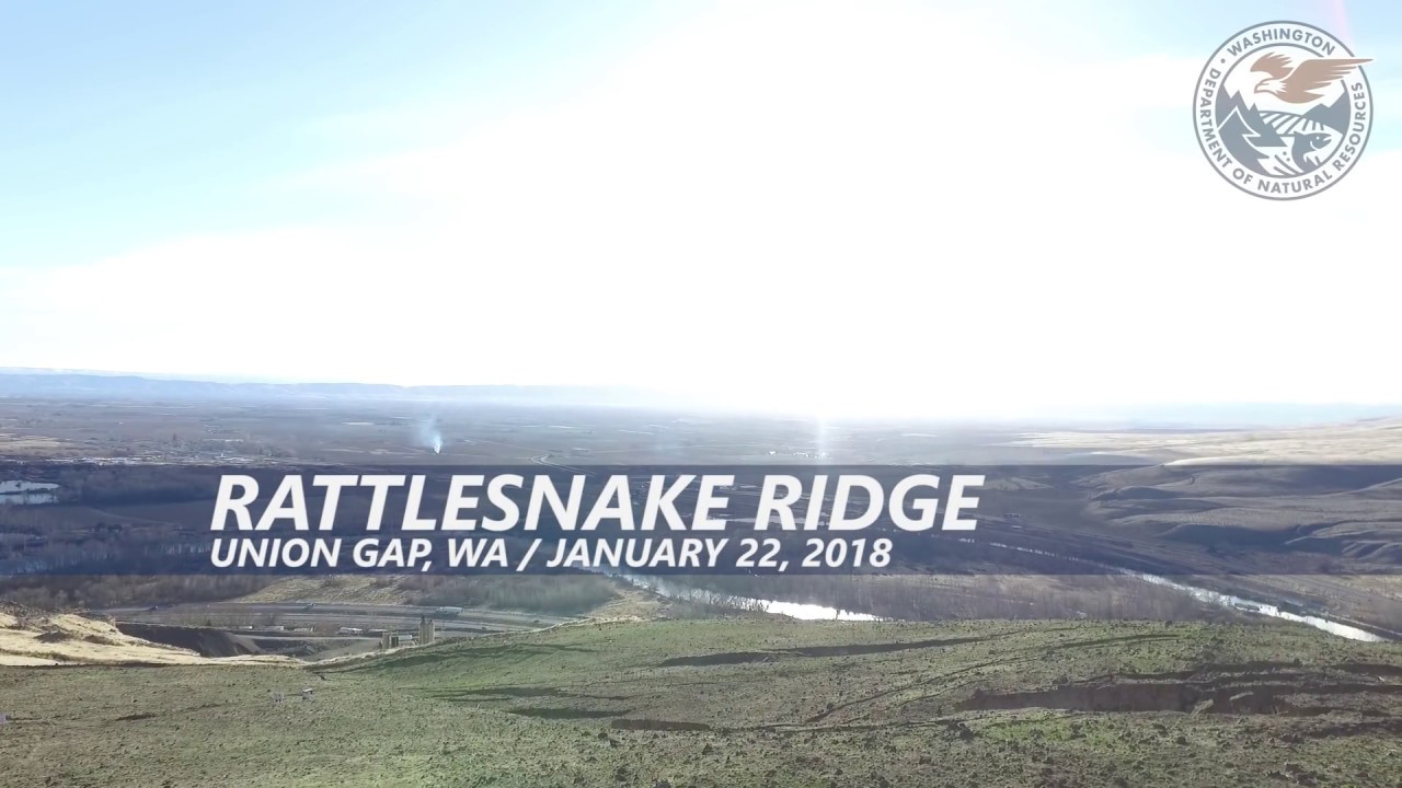 Drone footage of Rattlesnake Ridge Landslide Jan. 22, 2018