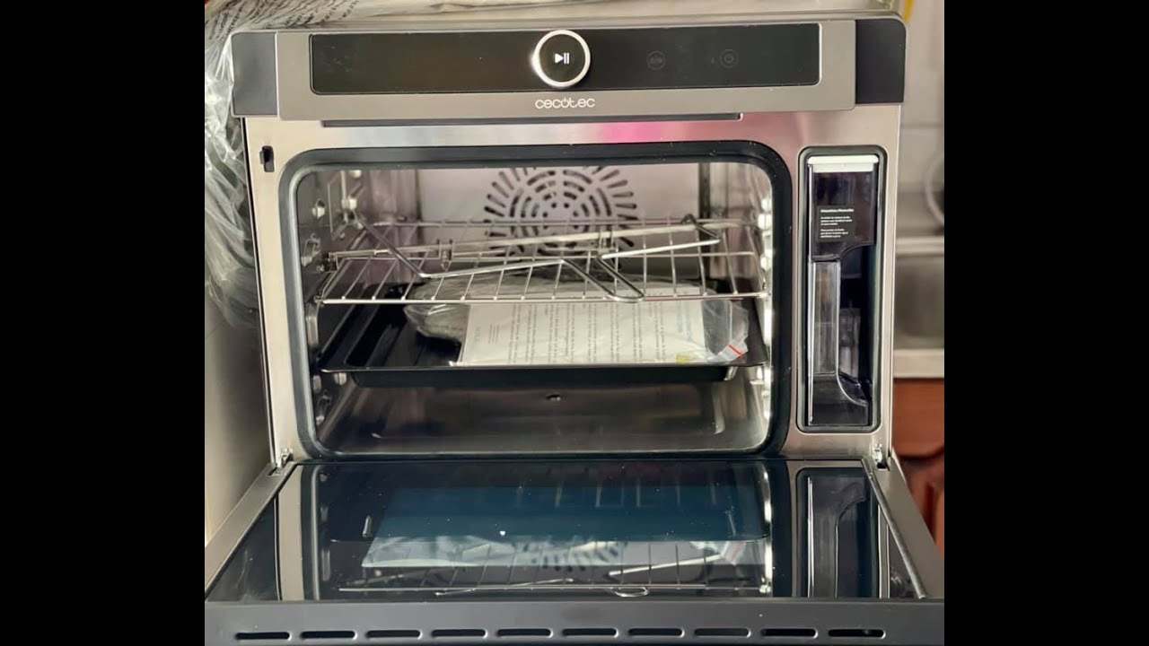 Forno da tavolo BAKE&STEAM 4000 COMBI GYRO , della CECOTEC . Tantissime funzioni ❤️❤️( recensione )