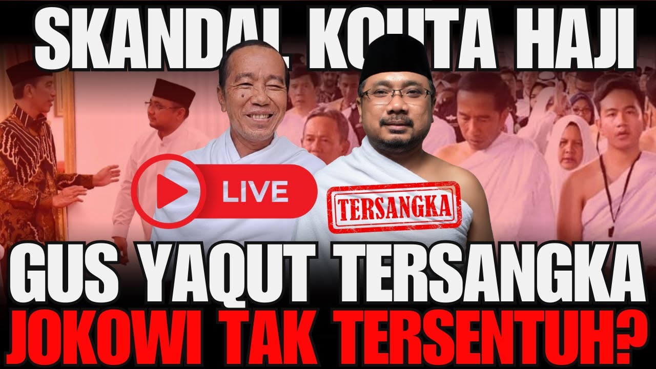 KPK Cium Skandal Kuota Haji! Yaqut Diseret, Jokowi Tak Tersentuh Hukum?
