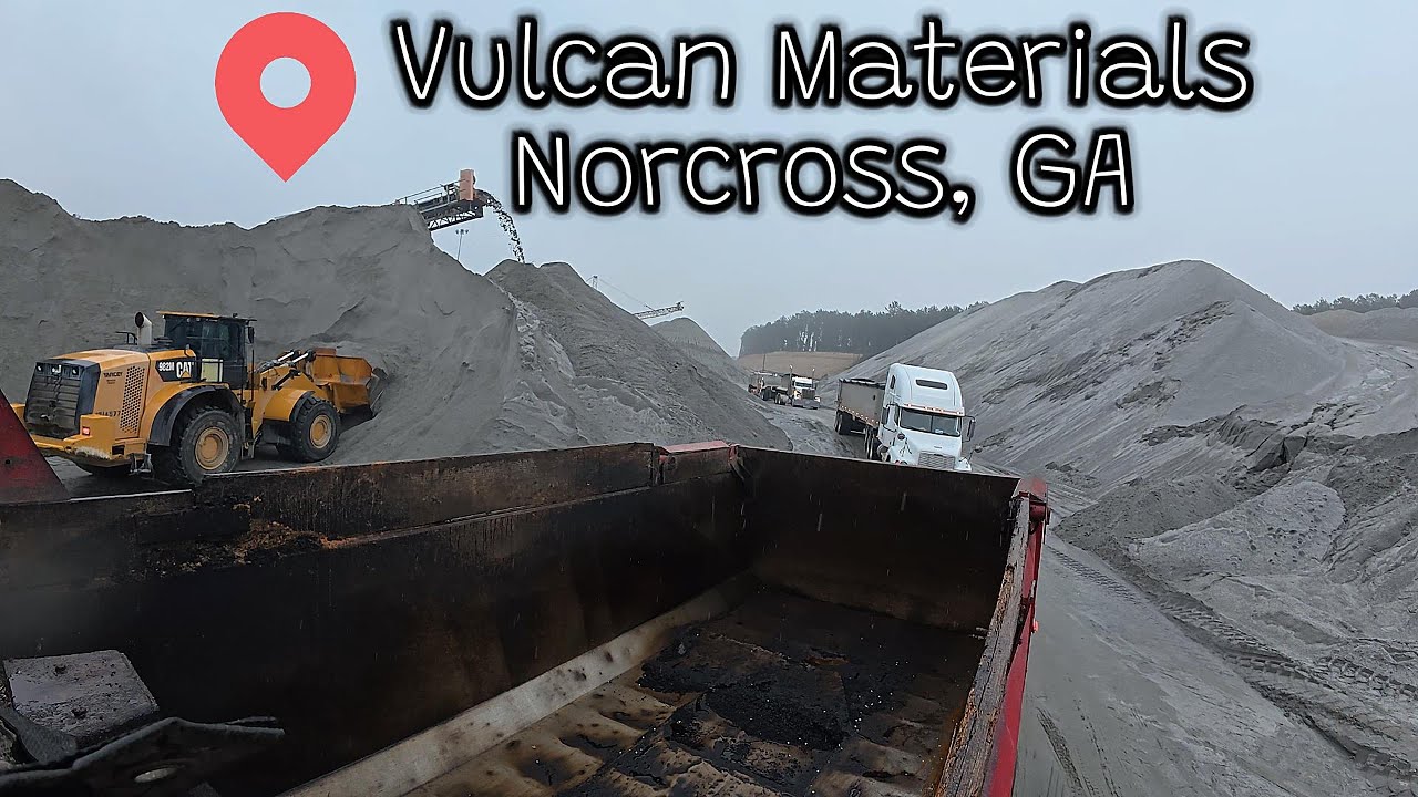 Asphalt Sand Hauling ASMR | LOUD CAT JAKE BRAKE | Kenworth | W900B Dump Truck