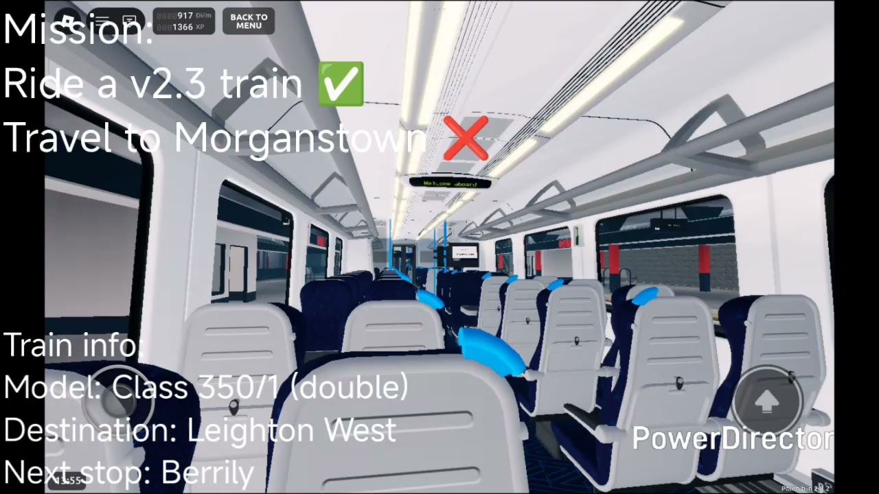 Roblox SCR | Travel from St Helen's Bridge to Morganstown by train (Roblox journeys ep 28)
