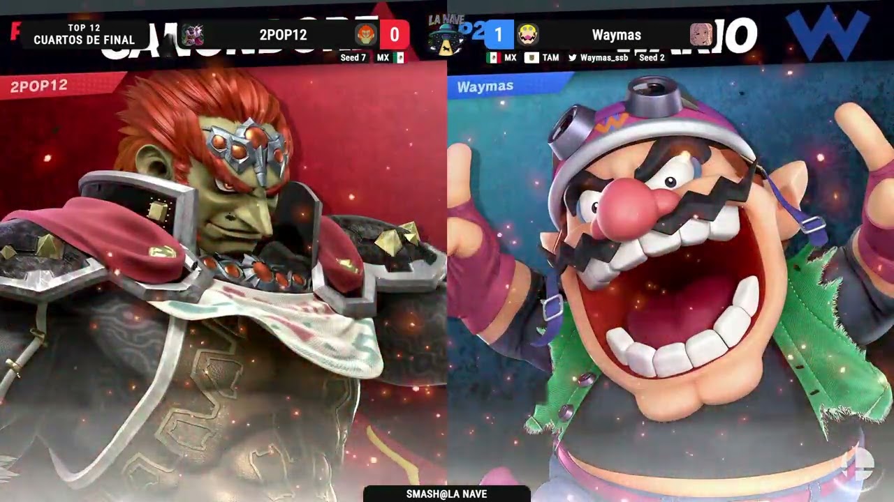 Smash@La Nave - Winners Quarters - 2POP12(Ganondorf) vs SK Waymas(Wario)