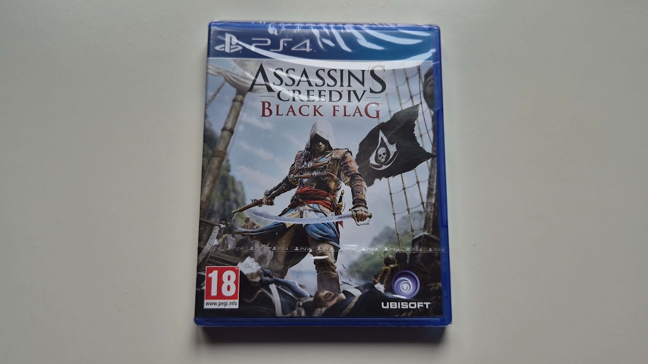 Assassin's Creed Black Flag PS4 Unboxing
