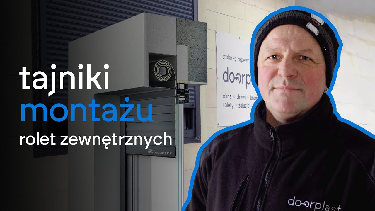 Prawidłowy montaż rolety zewnętrznej Fart Produkt z napędem elektrycznym