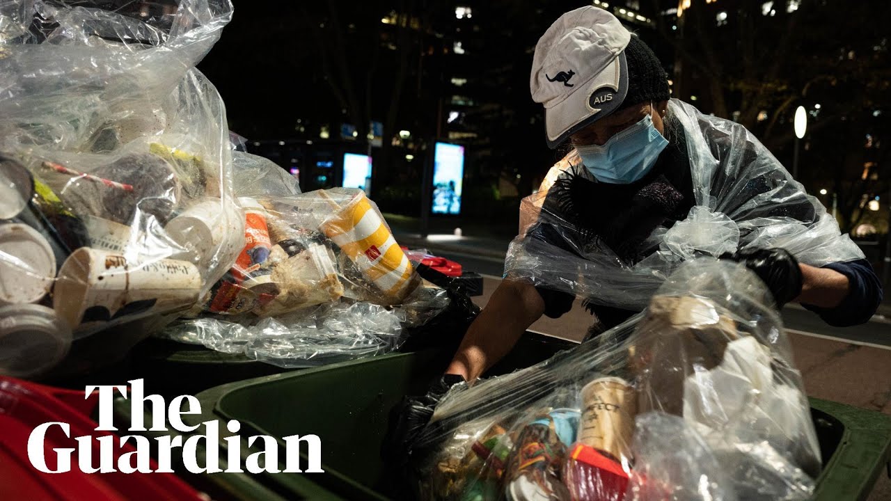 10c a bottle: Australia's 'professional recyclers' getting by one can at a time