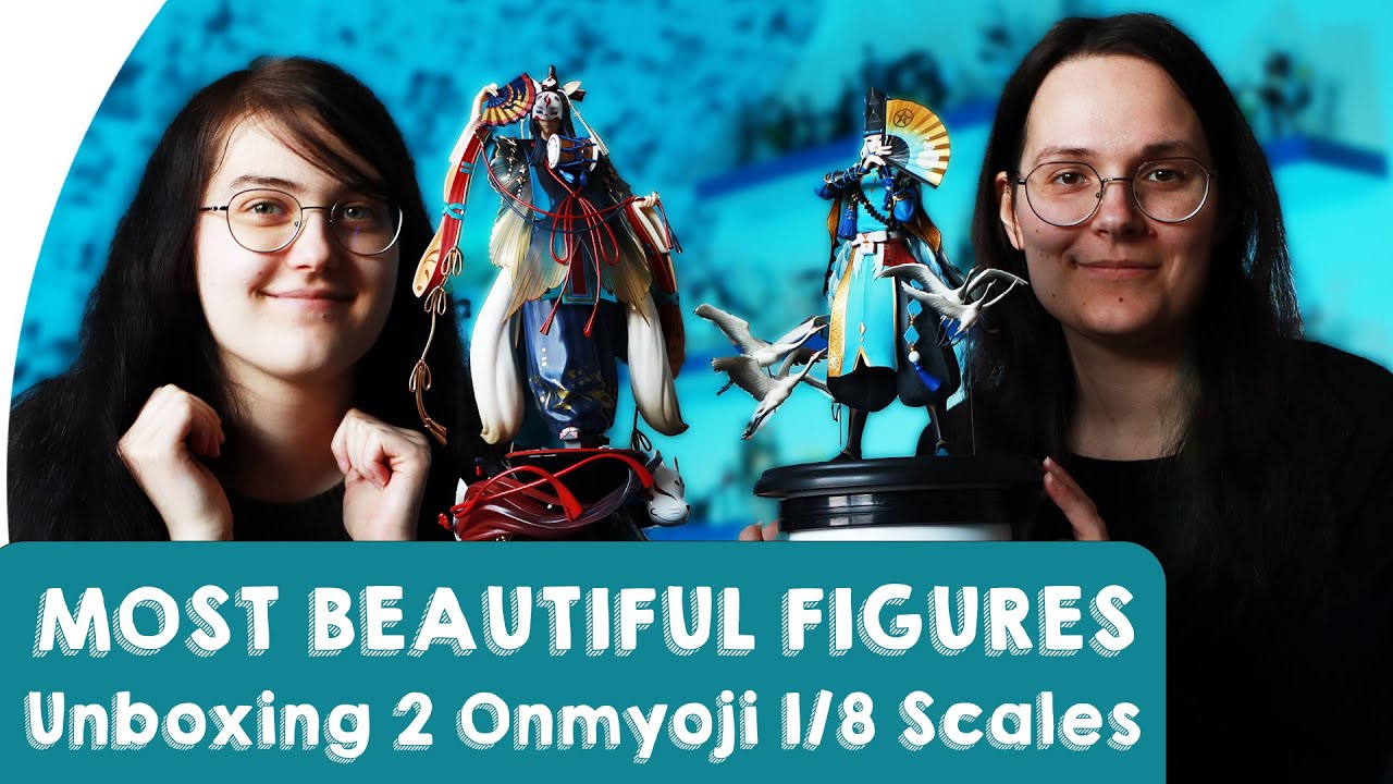 Unboxing the MOST BEAUTIFUL figures of our collection //  Onmyoji Anime Figures