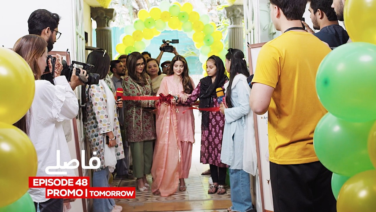 Faaslay Episode 48 Promo Tomorrow at 8:00PM | Ali Ansari | Saboor Aly | On Multiverse Entertainment