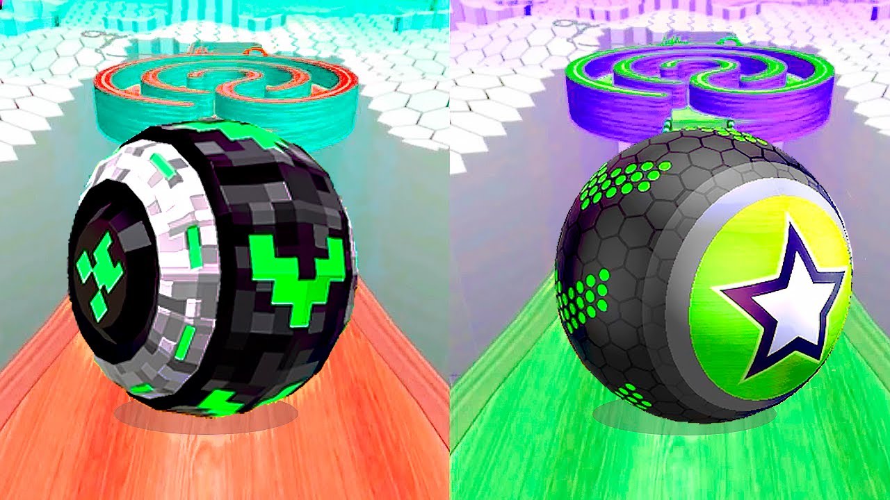 Going Ball vs Super Rolling Ball Balance - Which Default Ball Will Pass More Levels? Race-675