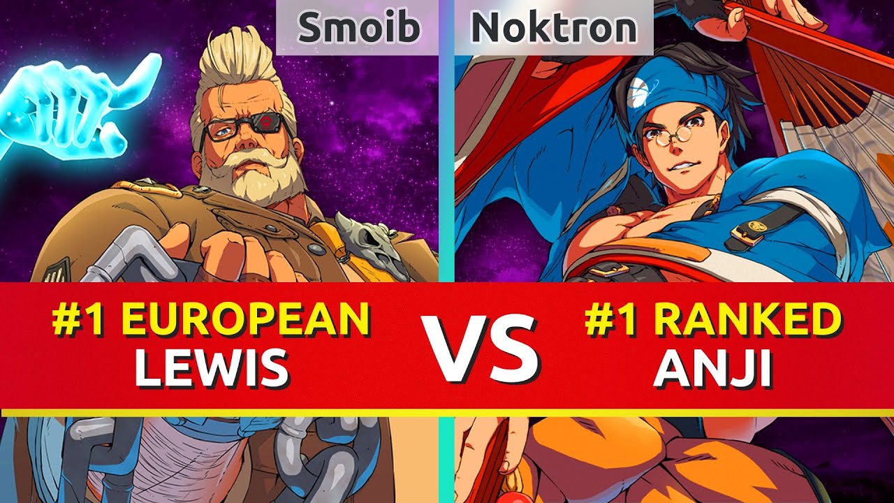 GGST ▰ Smoib (#1 European Goldlewis) vs Noktron (#1 Ranked Anji). Guilty Gear Strive