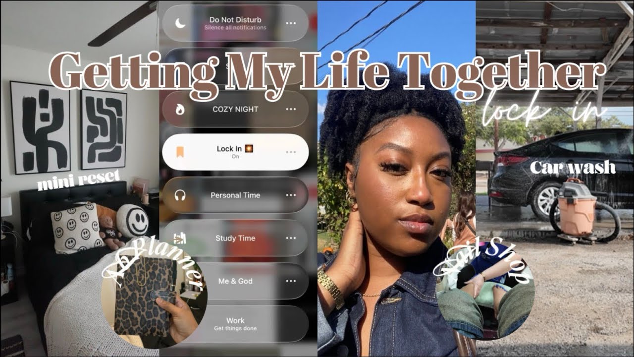 GETTING MY LIFE TOGETHER  | (after being sick) new year reset, car maintenance, selfcare, A6 planner