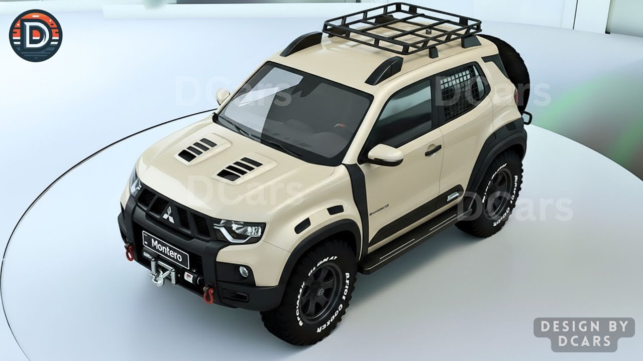 🚙⚡ Концепт Mitsubishi Montero Mini Offroad 2027 года – миниатюрный внедорожник с огромным потенци...