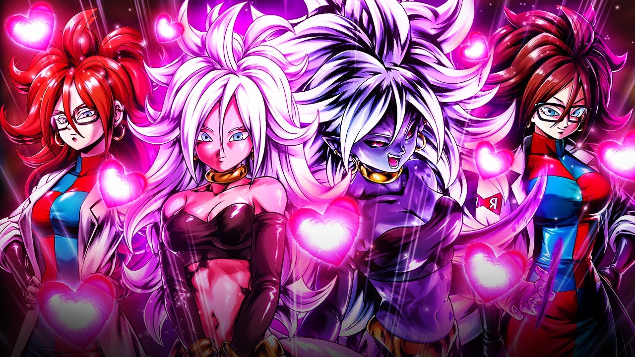 So I Used A Full Zenkai 7 Android 21 Team... 💘💘
