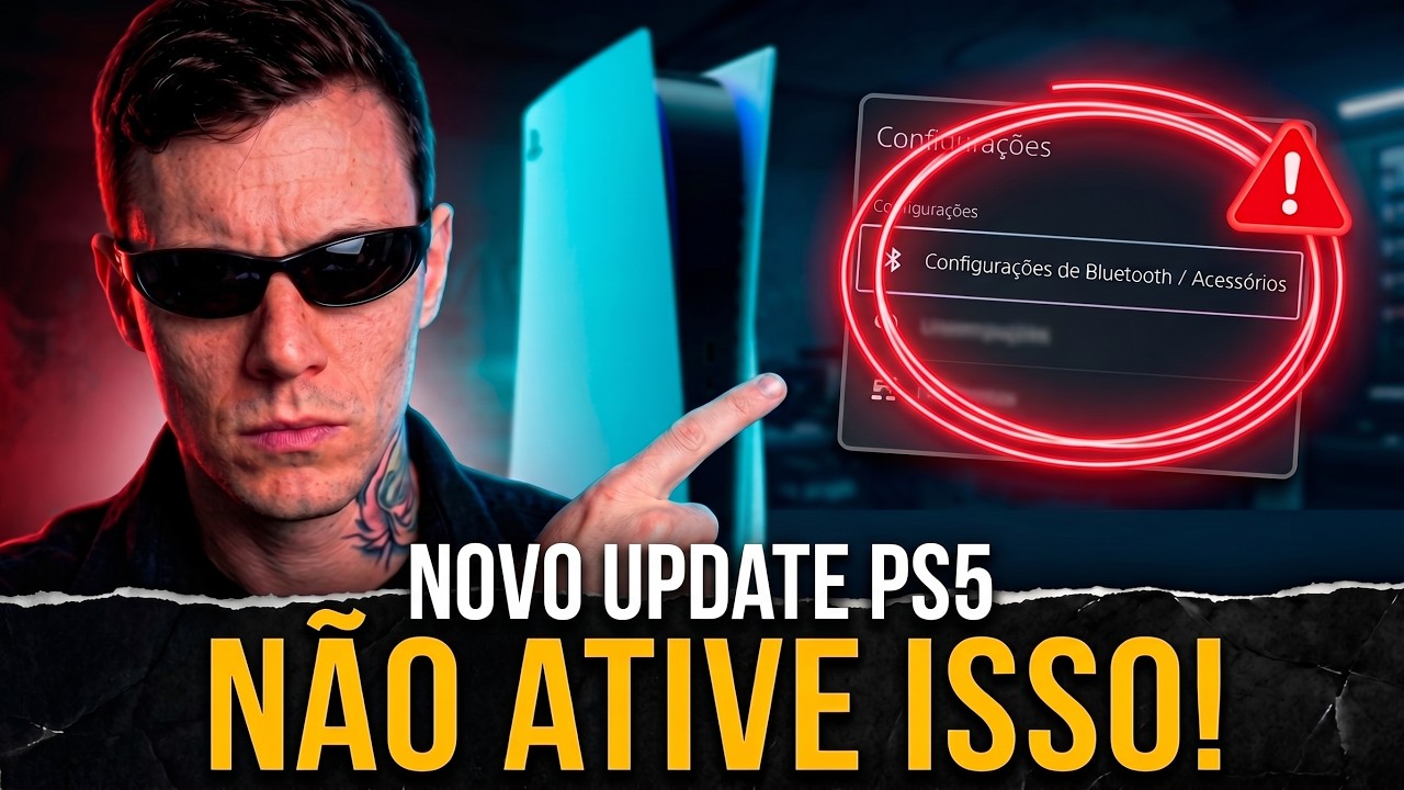 ATEN&Ccedil;&Atilde;O Donos de PS5: NOVO UPDATE Chegou e a SONY Faz um ALERTA Importante! (Confiram os Detalhes)
