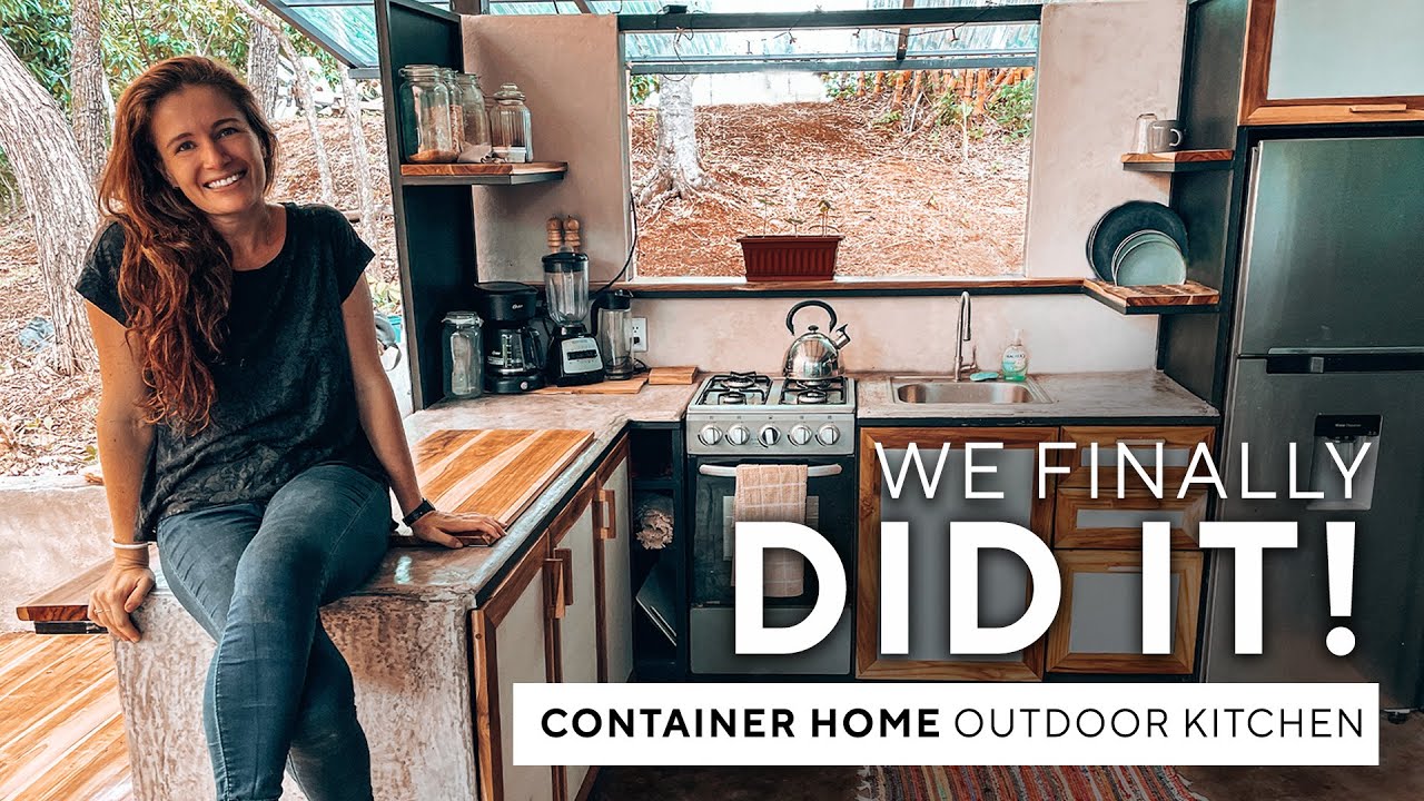 EPIC!! Outdoor Kitchen Custom-Build | Must-See Homestead DIY Project | Costa Rica