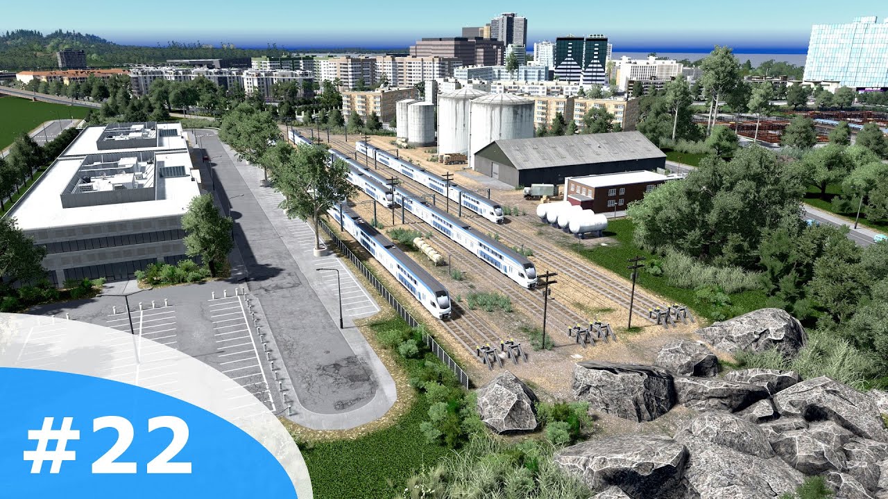 Cities Skylines - Littletown: 22 - They getting trains