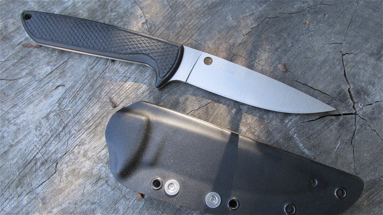 SPYDERCO WATERWAY FB43GP MY NEW FAVORITE EDC FIXED BLADE IN LC200N ULTRA CORROSION RESISTANT STEEL