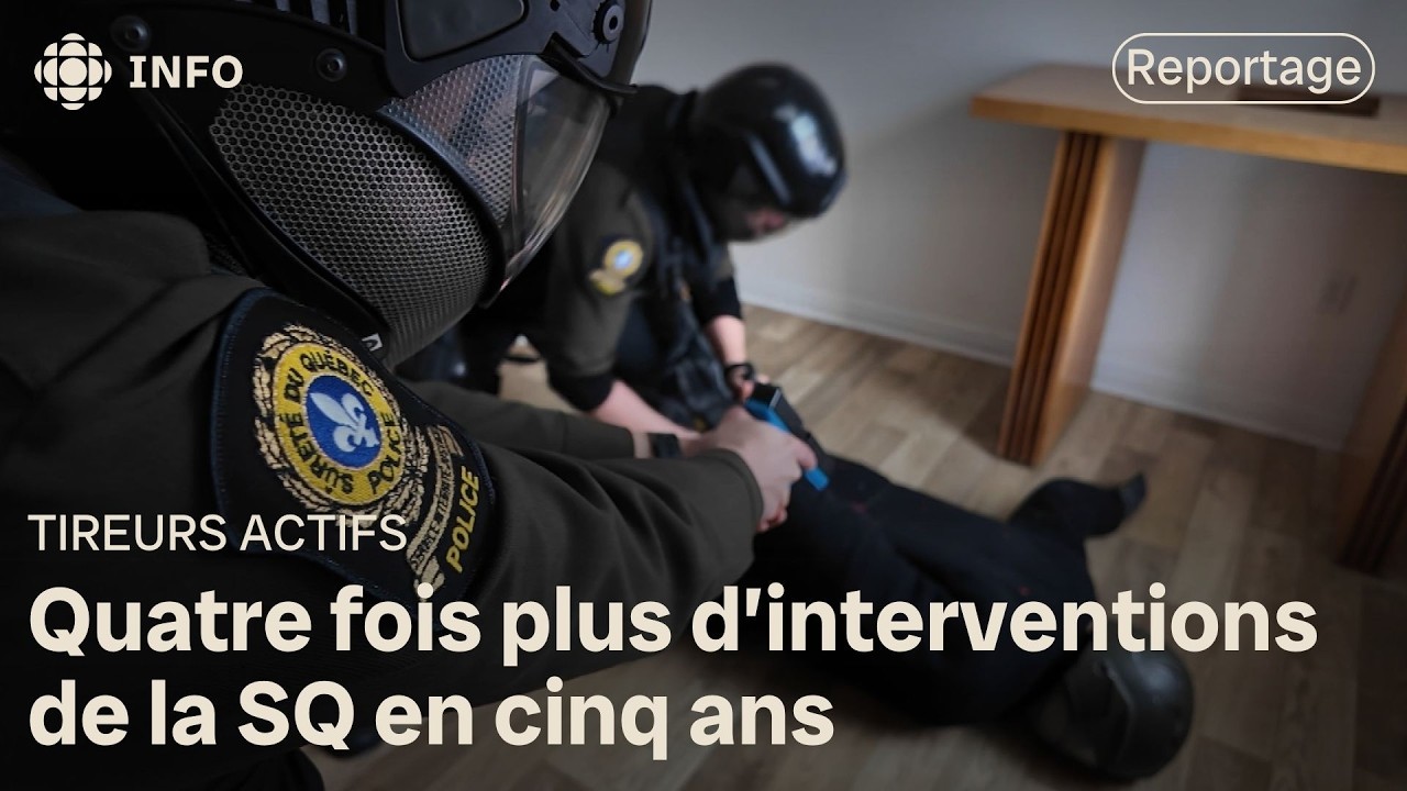 La SQ forme ses patrouilleurs pour mieux faire face aux tireurs actifs