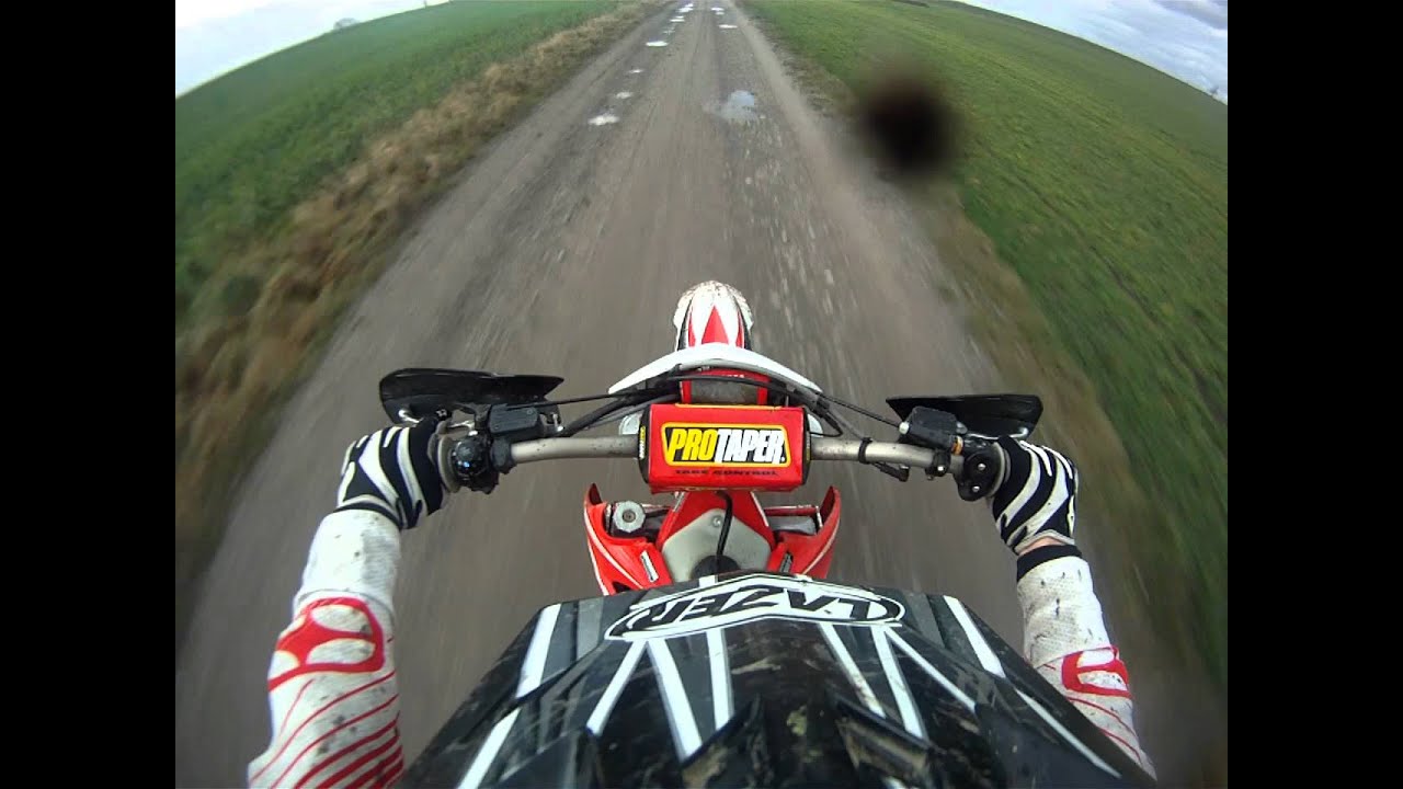 Gas Gas 300 ec 2011 start to top speed.