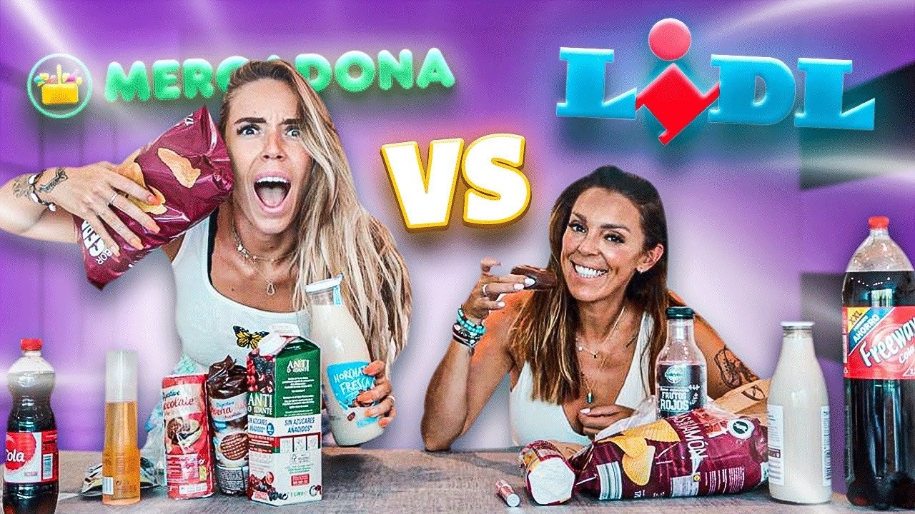 MERCADONA vs LIDL!🤪¡COMPARANDO PRODUCTOS!