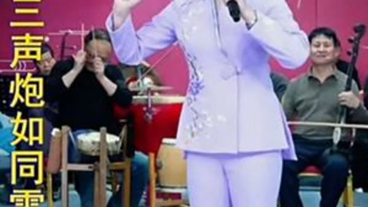 #豫剧《穆桂英挂帅》辕门外三声炮如同雷震 @豫剧演员何青青 0202#唱得劲 #录屏