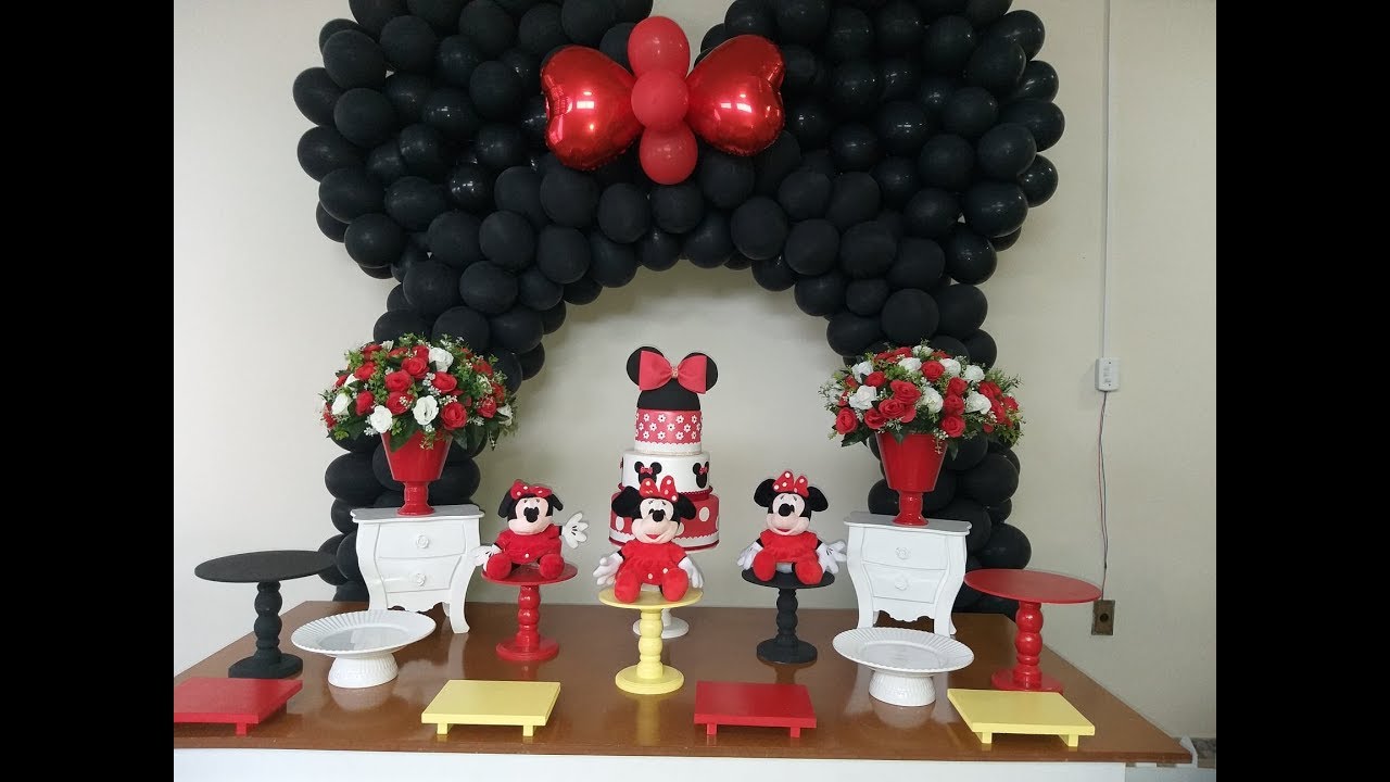 ORELHA DO MICKEY E MINIE PASSO A PASSO