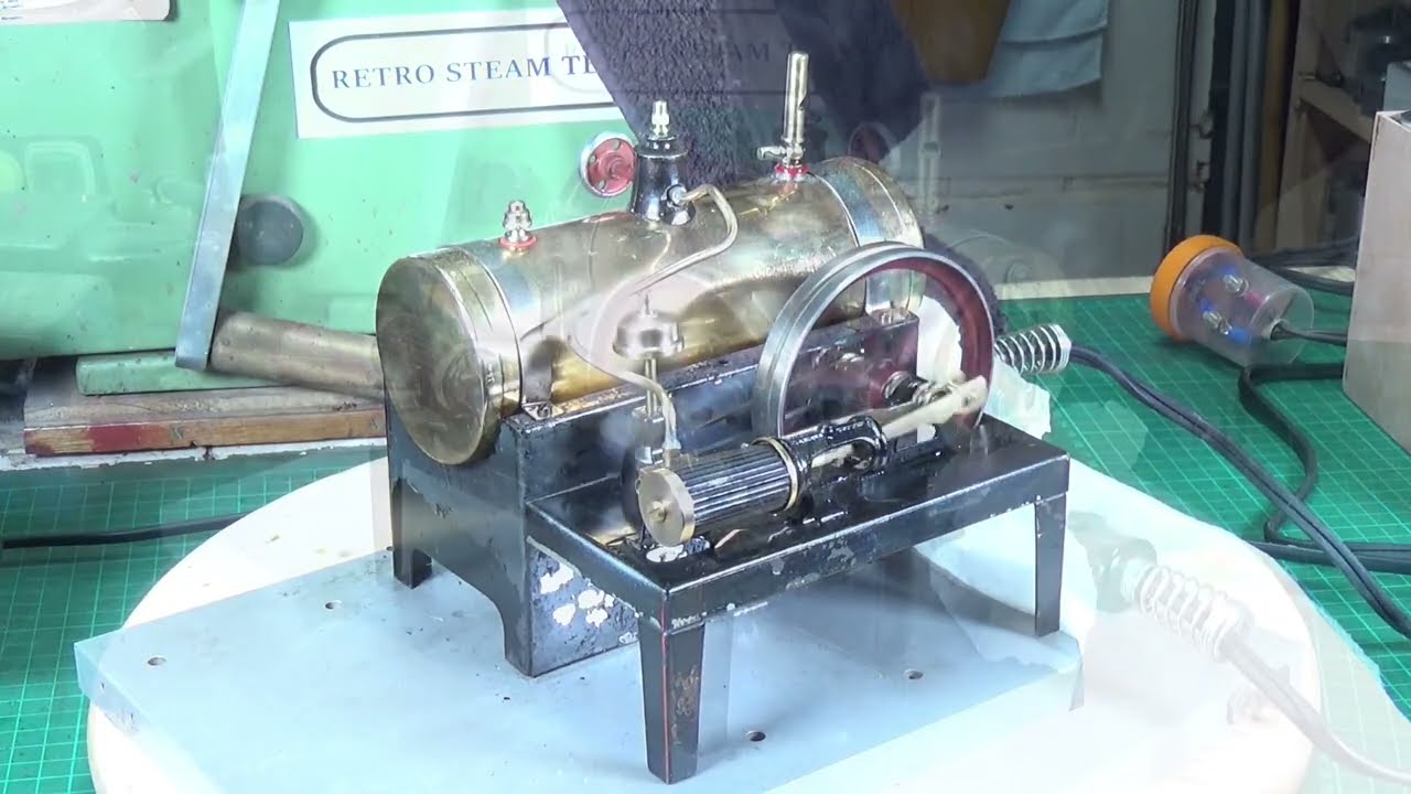 Vintage Bing-Wolf Model Steam Engine - Part Four