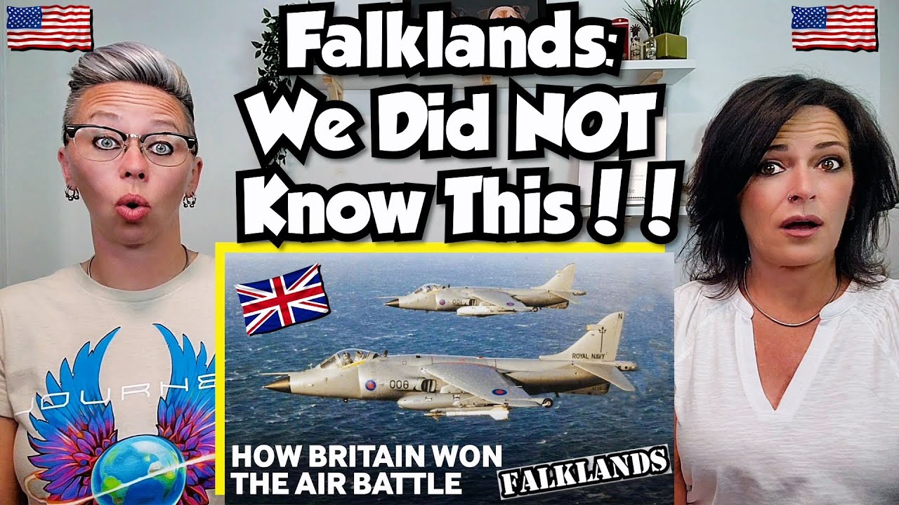 American Couple Reacts: Falklands Conflict in the Air | How British Harriers & Skill-Beat The Odds!