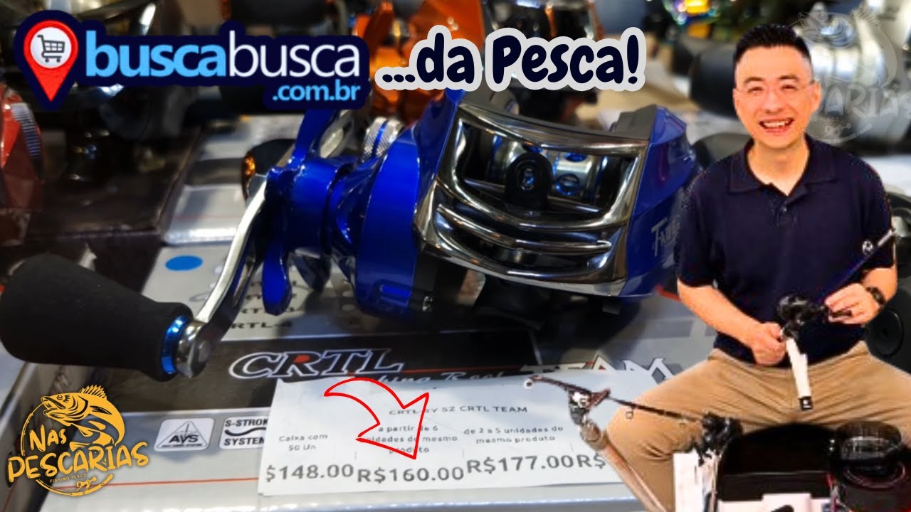 BUSCA BUSCA da Pesca, LOJA de TRALHAS de PESCA com PREÇOS de PARAGUAI no BRASIL! Pescaria