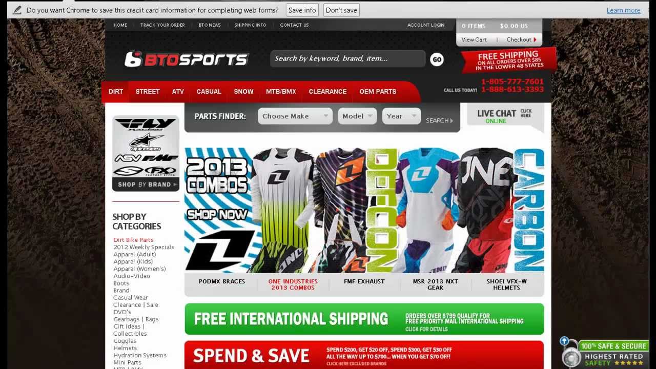 BTO Sports Spend and Save Program