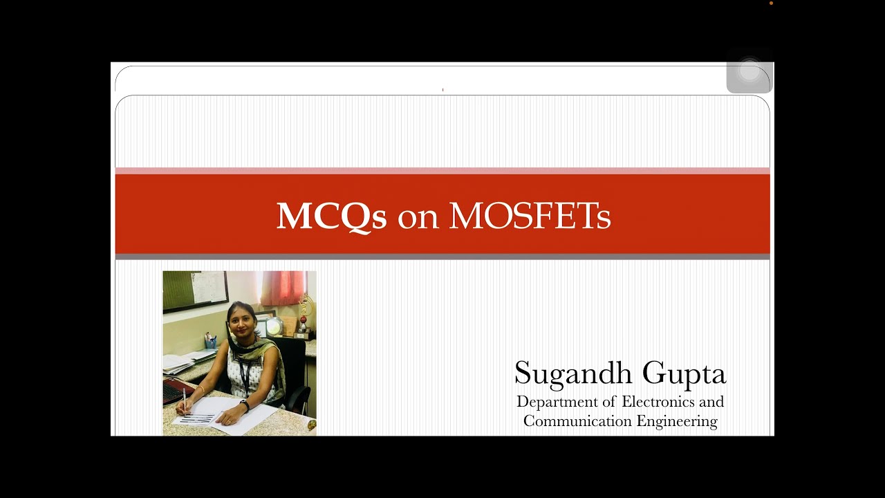 MCQs on MOSFETs