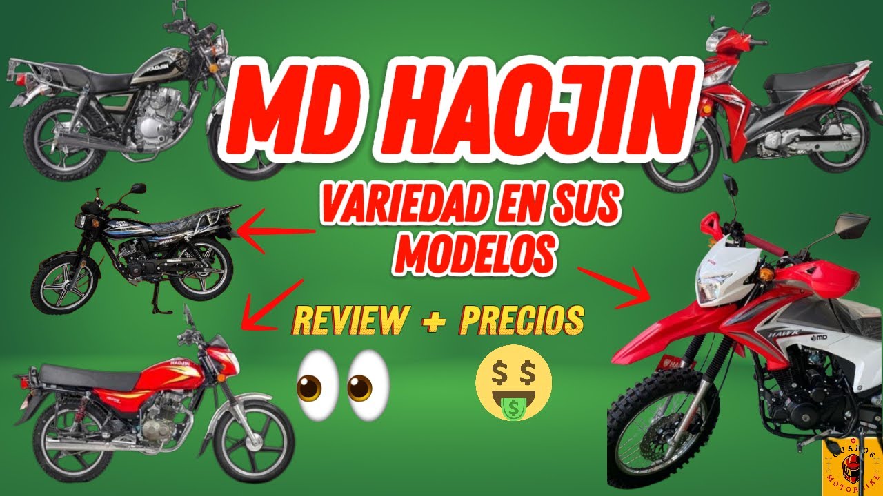 MD Haojin ¿Qué motos tiene? 🧐 Análisis rápido