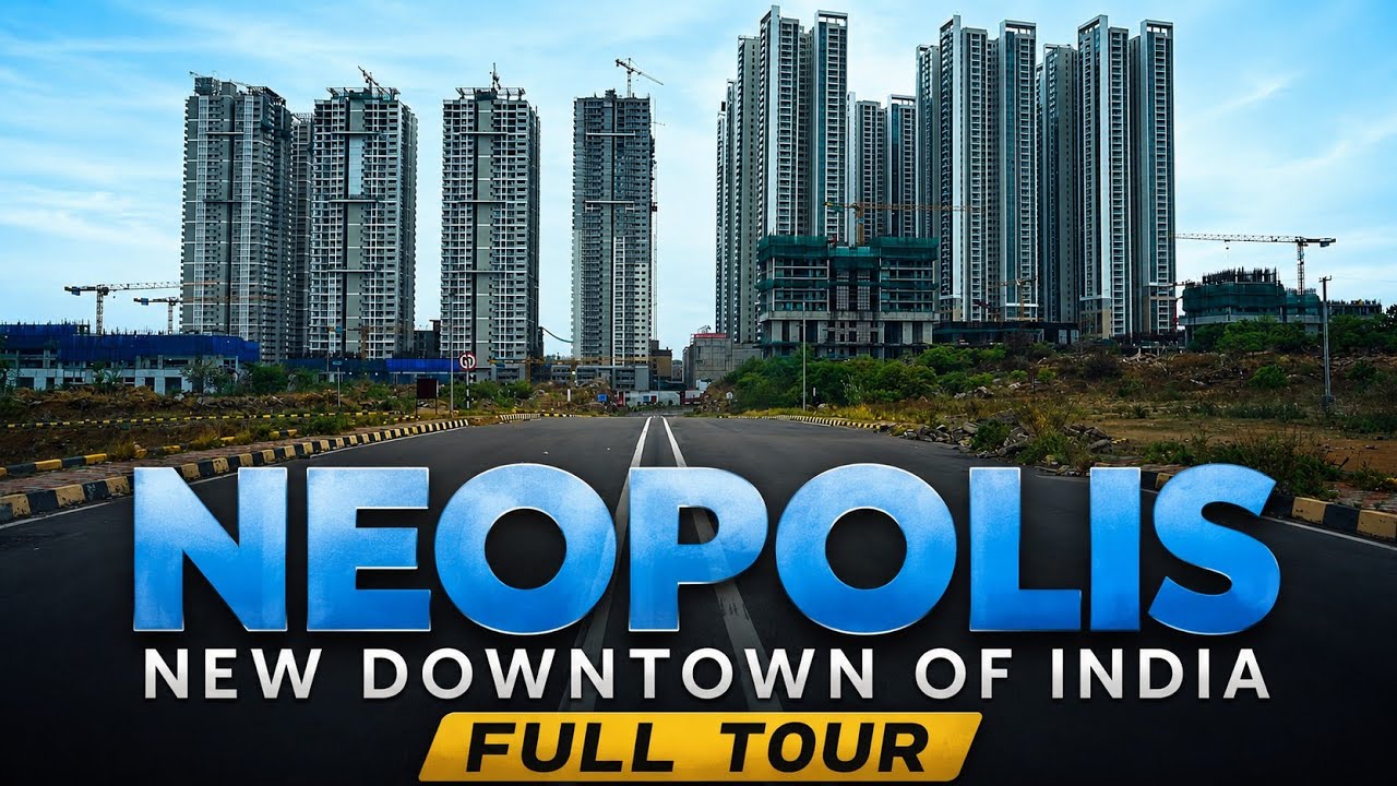 NEOPOLIS 2026 🇮🇳 Full Drive Tour in 4K | India's Future Downtown #hyderabad #trending #construction