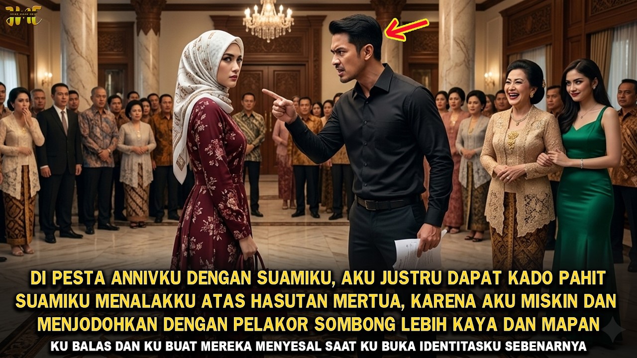 DI PESTA ANNIVKU, SUAMI MENALAKKU DAN KENALKAN PELAKOR IDAMAN MERTUA DI DEPAN WAJAHKU, KETERLALUAN !