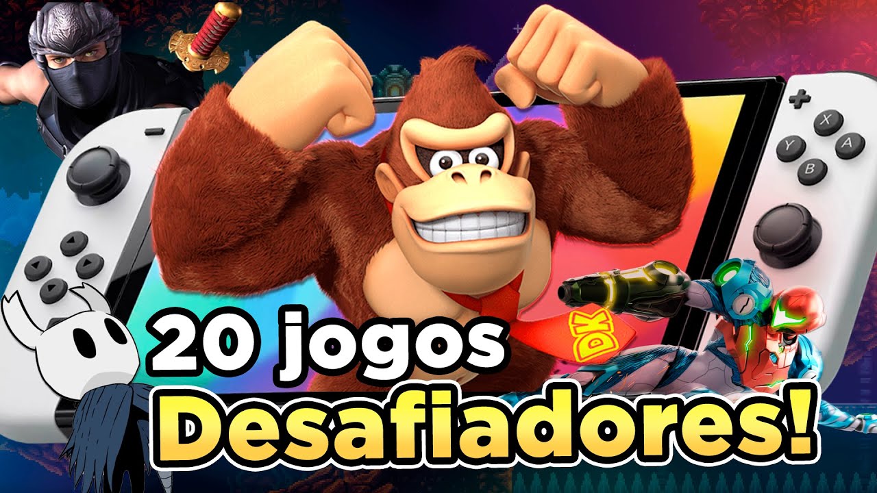 20 JOGOS MAIS DESAFIADORES DO NINTENDO SWITCH
