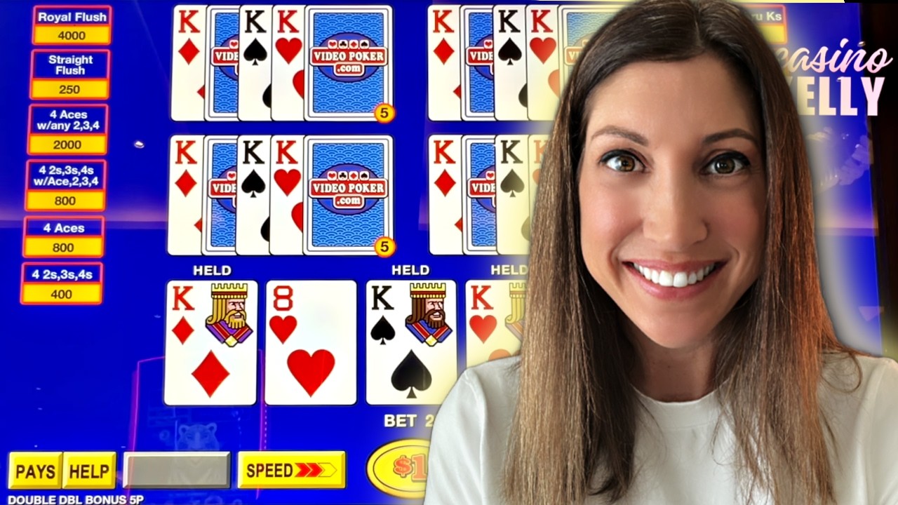 I went for it on Video Poker in the High Limit Room at Hard Rock Tampa 🍀