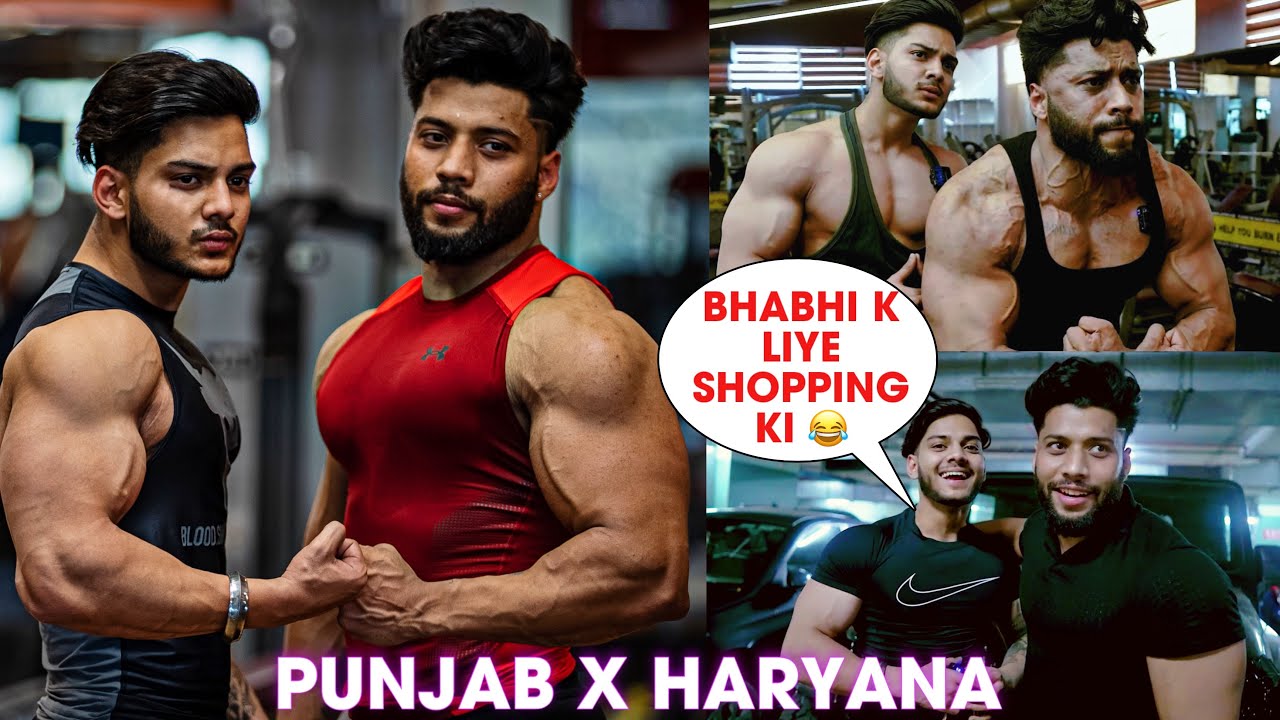 PUNJAB SE DELHI HEAVY CHEST WORKOUT W/@AbhishekYadavyt | FULL FUN, DIET & SHOPPING | SEHAJ ZAILDAR