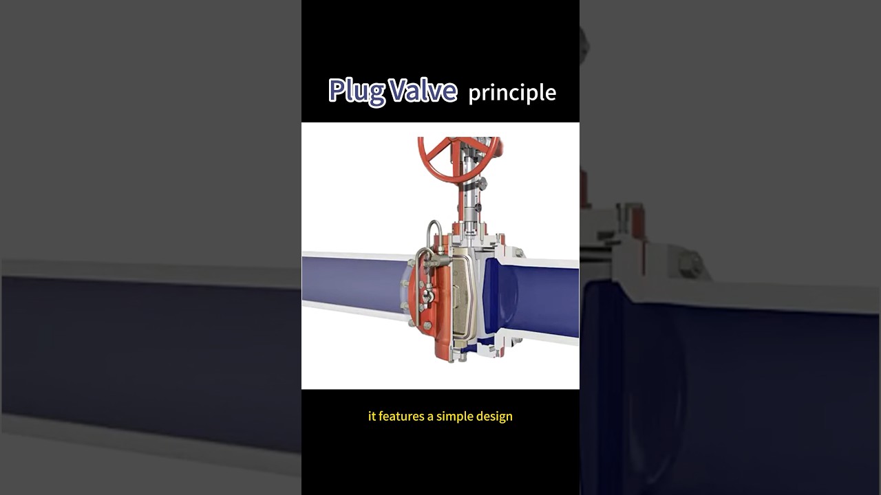 Full Operation of Plug Valve: Animated Guide for Quick Understanding! #Valve #Machinery #Industry