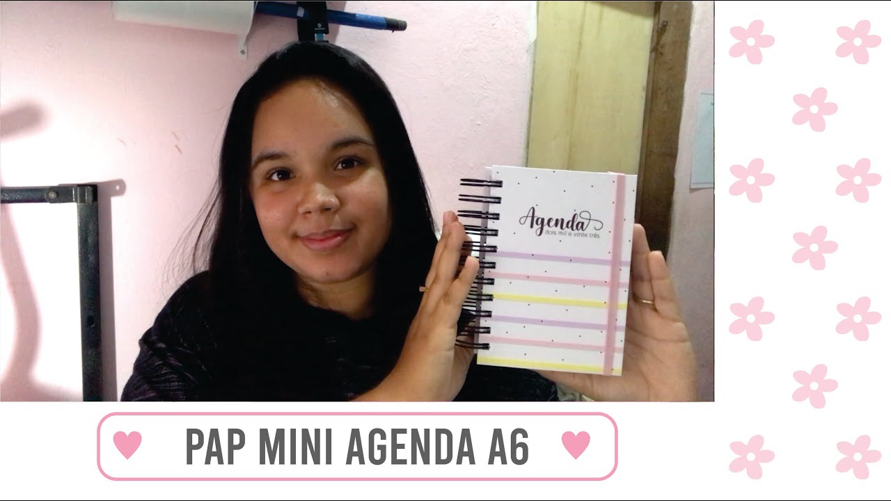 PAP MINI AGENDA A6 I IMPRESSÃO E MONTAGEM I Larissa Luz
